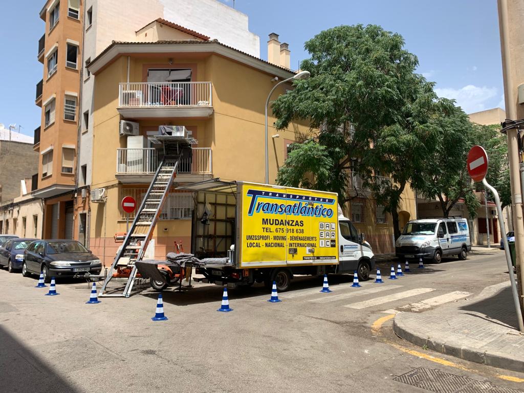 Mudanzas con elevador en Palma de Mallorca