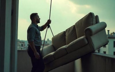¿Cuanto cuesta subir un mueble por el balcón?